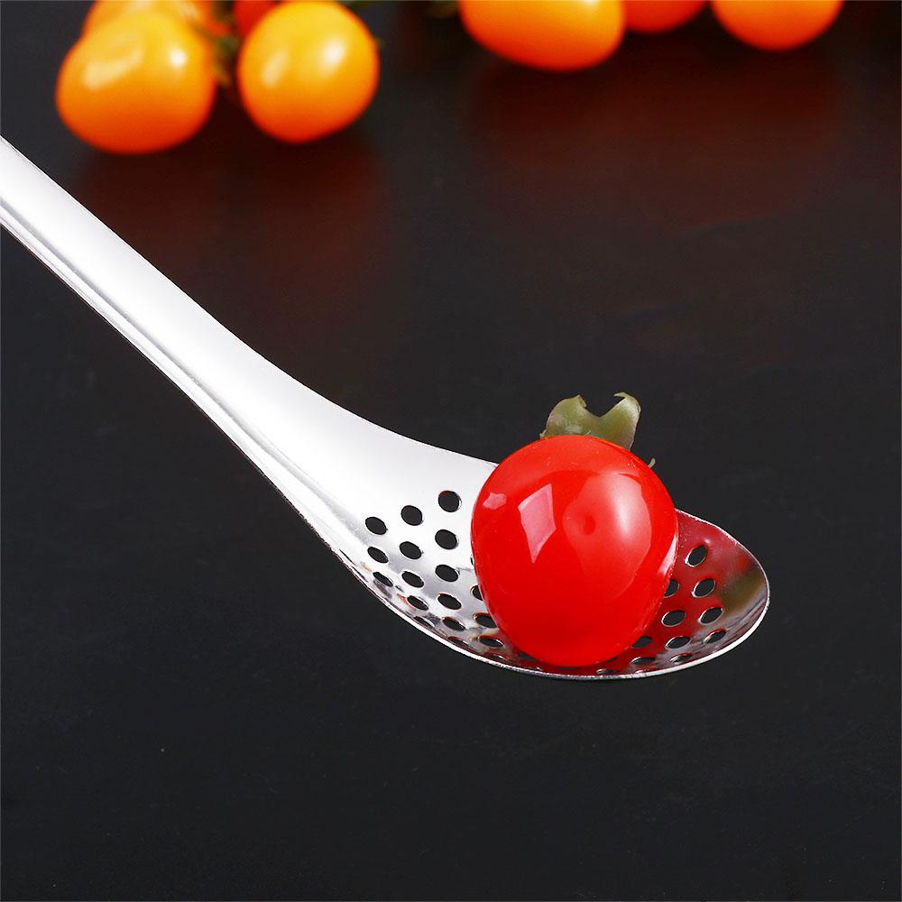 Creative Home Dinner Colander Cooking Kitchen Gadgets Slotted Spoon Kitchen Tool Caviar Spoon