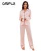 Women's Homewear Suit Autumn and Winter Modal Long-sleeved Shirt Trousers Pajamas Suit