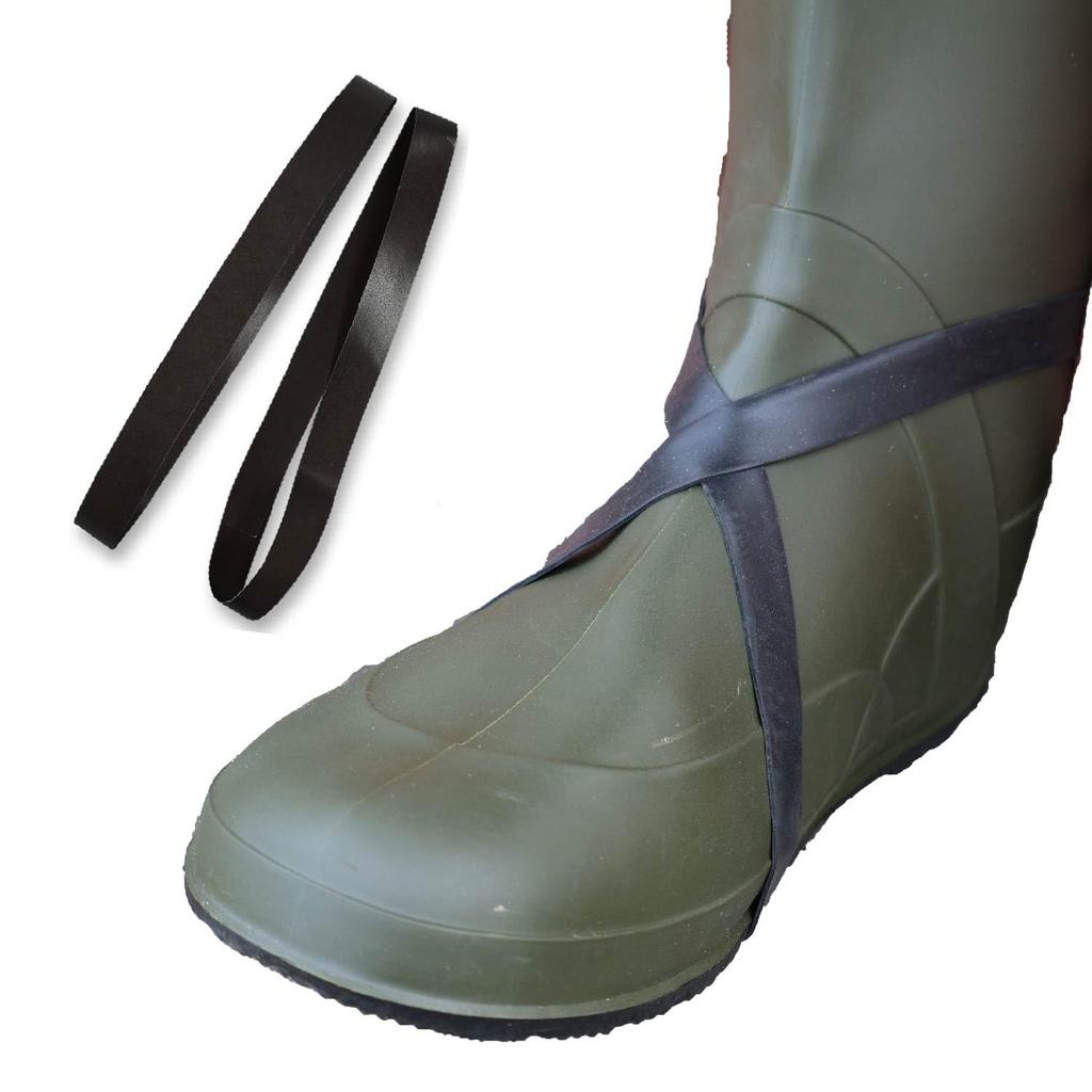 Fukuyama Rubber Nokars #1 Work Boots, Compact Storage, Rollable, Flat Sole, Repellent for Dirt and Mud, Khaki, Small, Size 2E