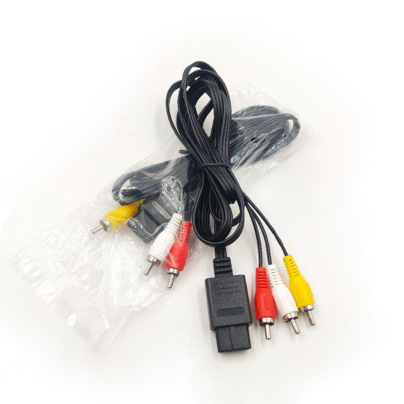 for Nintendo N64 AV Cable for Super Famicom SFC SNESG Game Controller AV Line Converter for GameCube Audio Video Extention Cable