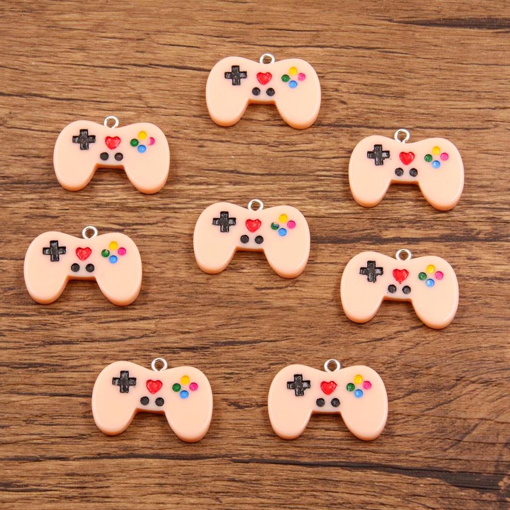 10-цветная подвеска из смолы для игровой консоли своими руками для подвески, браслета, ожерелья или багажа