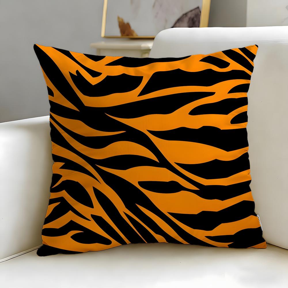 Regular Retro Texture Cushion Cover Soft EasyWash Pillow Case Versatile for Couch Bed Travel and Office
