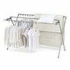 Stainless Steel Clothes Drying Rack, Double Bar, CSPX-230S, Solid White, Multi-functional, Extendable, Fits 4 Futons