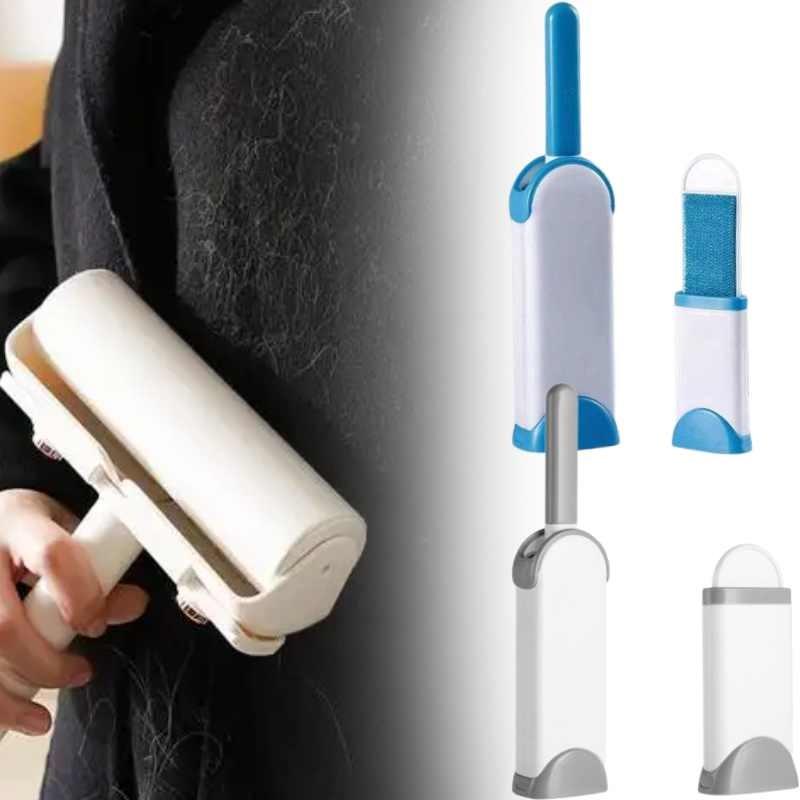Clothes Lint Remover Brush Roller With Static Electricity For Removing Fur Dust From Garments