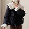 Fashion Winter Woman Short Coat Hooded Loose Women's Parkas Thick Warm Jackets