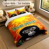 Custom Name Text Bedding 3Pcs Set,Gorilla Tag cartoon 1 Duvet Cover 2 Pillowcases Soft Bed Linen For Gift