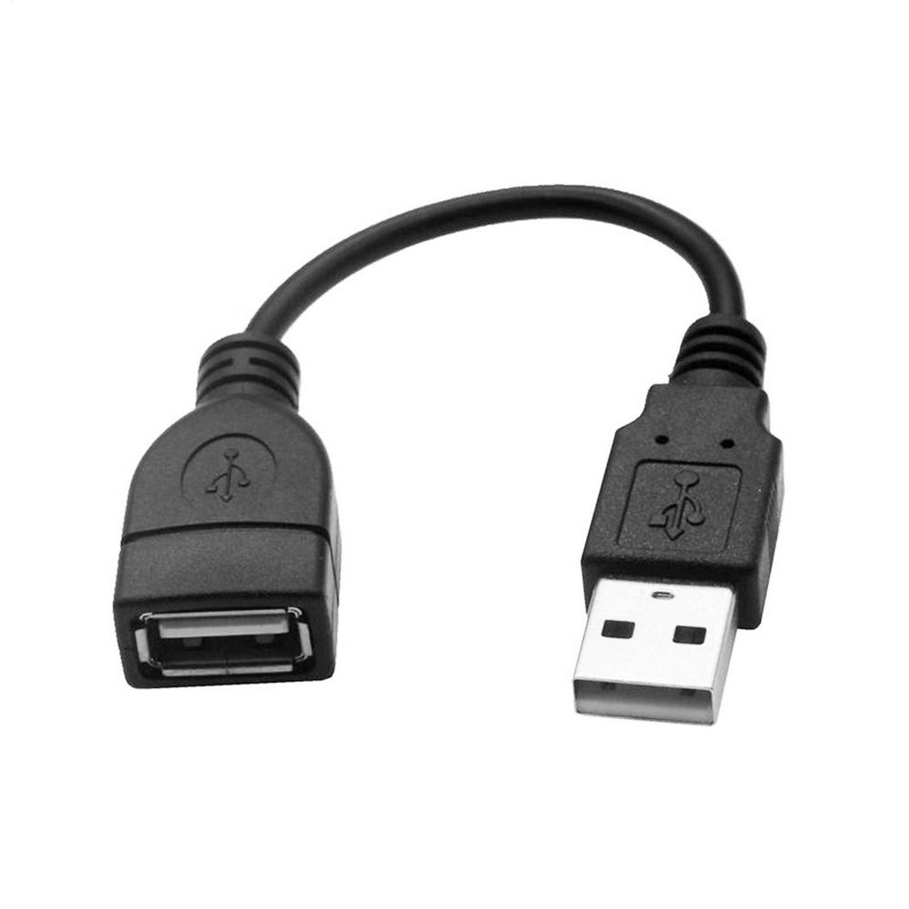 USB 2.0 Cable Extension Cable 0.5/0.6/0.7/0.8/1/1.5m Wired Data Transmission Line Ultra-High-Speed Display Projector Data Extens