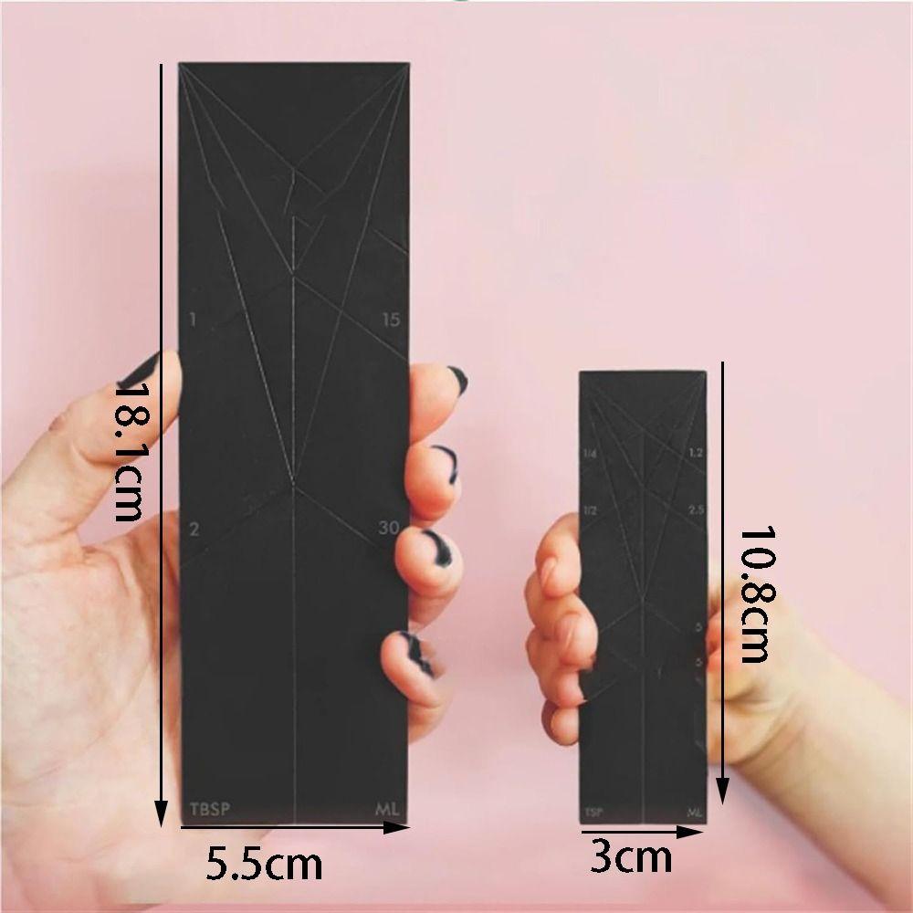 Multifunction Flat 3-in-1 Measuring Spoons Folds Folding Spoons Creativity Flat Measuring Spoons