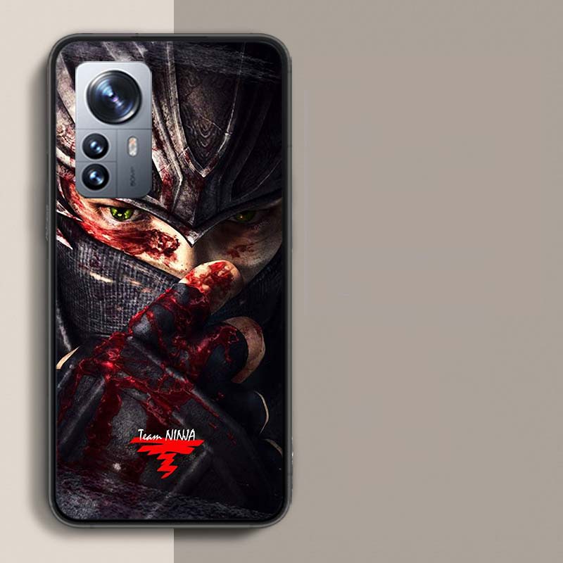 Чехол для телефона N-Ninja Gaiden NG4 для Redmi Note 13 Pro Plus 14 Pro+ 12S 12 11S 11T 11E 11 10S 10 9S 9 Xiaomi Capa TPU