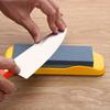 Multi-function Knife Sharpener, Kitchen Knife Sharpener with Coarse and Fine Grinding, Whetstone for Sharpening