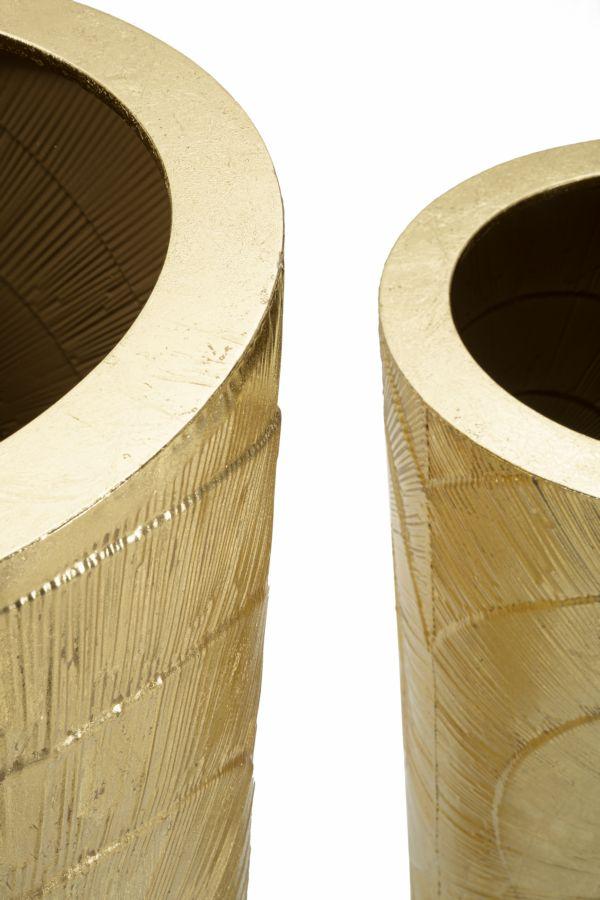 Vase Holder Goldely Set 3 Pcs Cm Ø 50,8X114,9-40X92,7-29,8X70,5