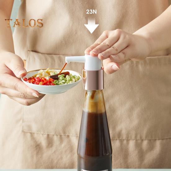 Головка насоса для бутылок, долговечная наклонная насадка на 11,5 градусов, практичная практичная головка насоса, диспенсер для томатного соуса чили, соевого соуса для ресторана