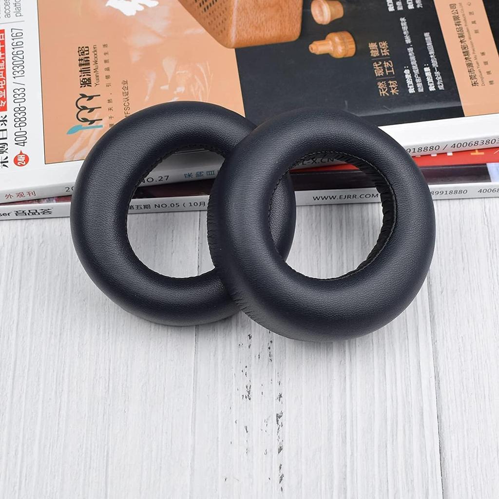 Pulse 3D Ear Pads Replacement PS5 Headset Ear Pads for Sony PS5 Pulse 3D with Ear Pads Noise Isolation Memory Foam Soft Protein Leather & (Black)