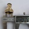 Male Durable 1PC Water Hose Snap Threaded Fitting Hosepipe Pipe Adaptor Tap Quick Connector Brass
