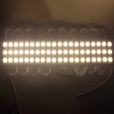 20 шт. Dc12V Smd 3 светодиодных модуля для инъекций, водонепроницаемые, IP67, декоративные, 2835, жесткие полоски, лампа, белый, красный, зеленый, синий