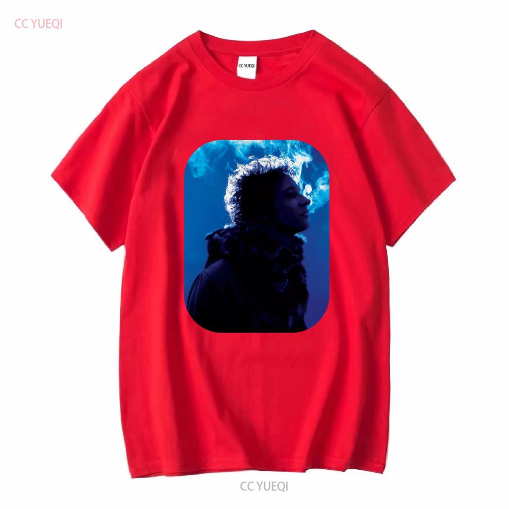 Рок на испанском Soda Stereo Густаво Cerati Bocanada Футболка Playera винтажная Стирка Повседневная с принтом Немного универсальная