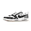 Nike Court Borough Ink Shadow Creek Leather Low top Skateboard Shoes Men's Black White Gray 844881-100(Team93--SBOX )