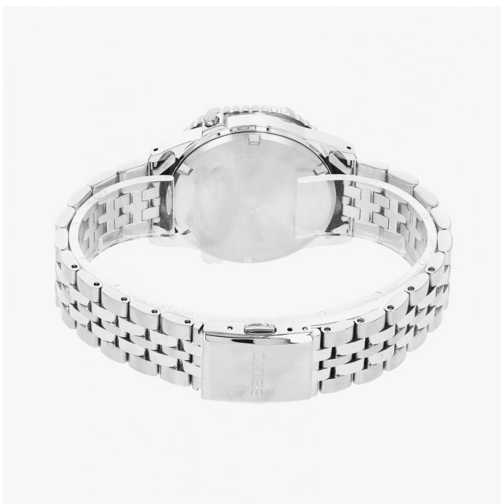 Seiko Chronograph Digital Men S Metal Watch With Rotating Bezel Smgg17p1