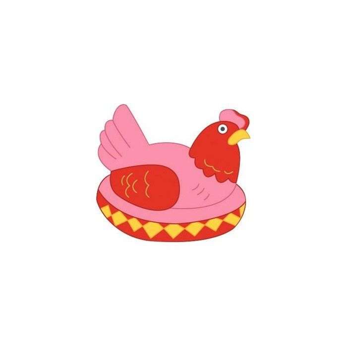 MégaCréa DIY - Gommettes Pâques de 1 à 3,5 cm 106 pièces