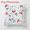 С Рождеством Наволочка Рождественский Дом Диван Декоративная Подушка Чехол Принт Украшение