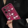Противоударный чехол с сердечками для телефона Xiaomi 13t 11t Pro Poco F6 X5 X6 M6 Pro Redmi Note 13 12 11 Pro, защитный силиконовый мягкий чехол для объектива