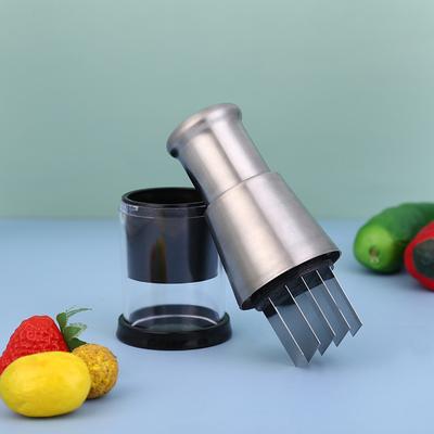 Ручной измельчитель из нержавеющей стали Кухонные инструменты Измельчитель чеснока Мини-измельчитель чеснока для овощей, лука, чеснока