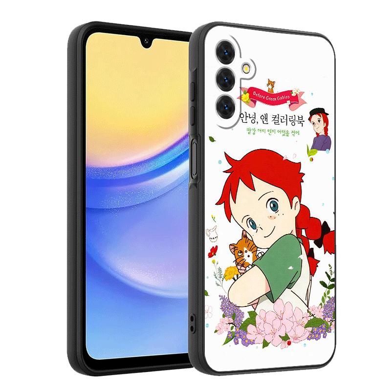Anne Of Green Gables Shirley Soft Phone Case for Samsung A17 A37 A57 A16 A26 A36 A56 A15 A25 A35 A55 A14 A24 A34 A54 A13 A23 A33