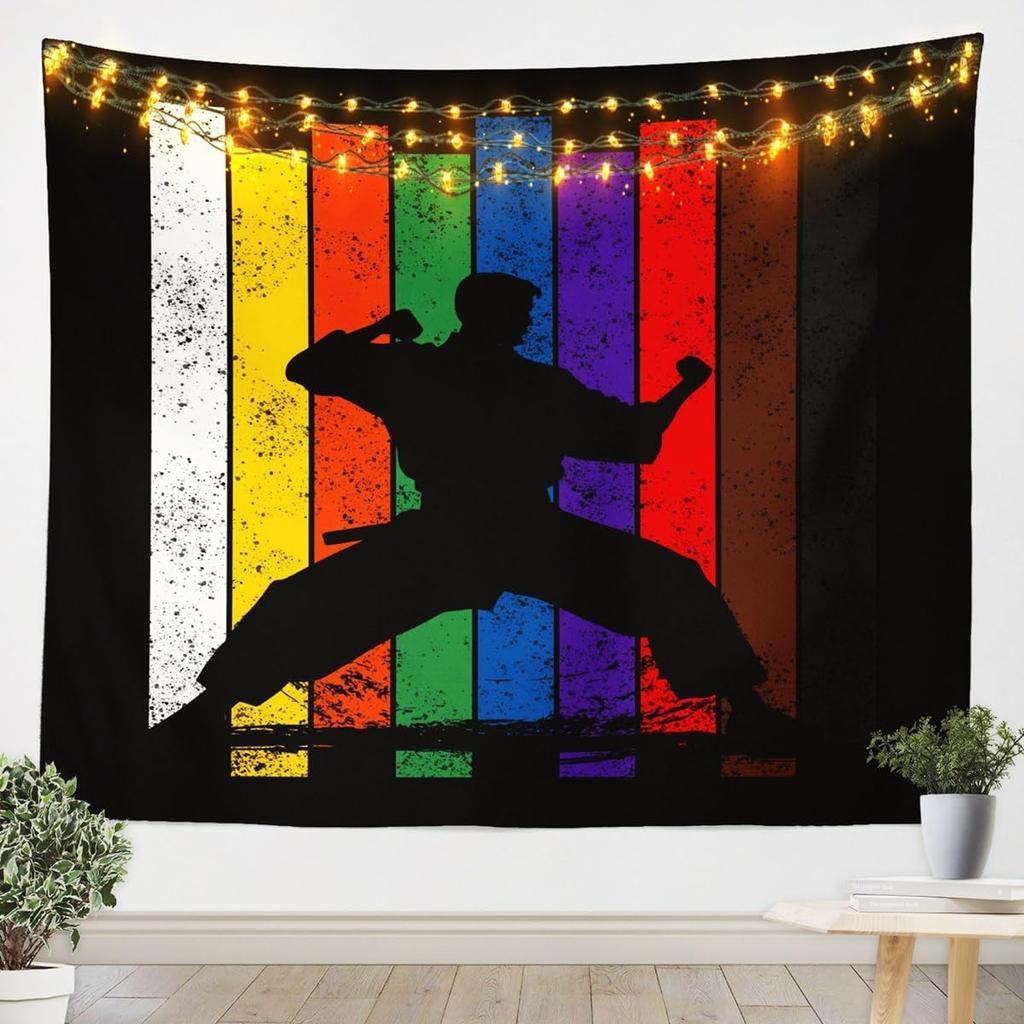 Japanese Girls Geisha Tapestry Large Kids Pink Cherry Blossoms Wall Hanging for Boys Teens Japanese Ukiyoe Wall Blanket Mount