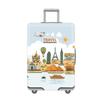 Thickened Elastic Printed Luggage Protector & Dust Cover