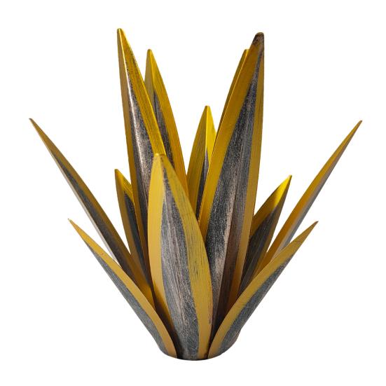 Большая текила деревенская скульптура металлическая текила растение садовая статуя открытый двор газон железная художественная фигурка для домашнего патио декор