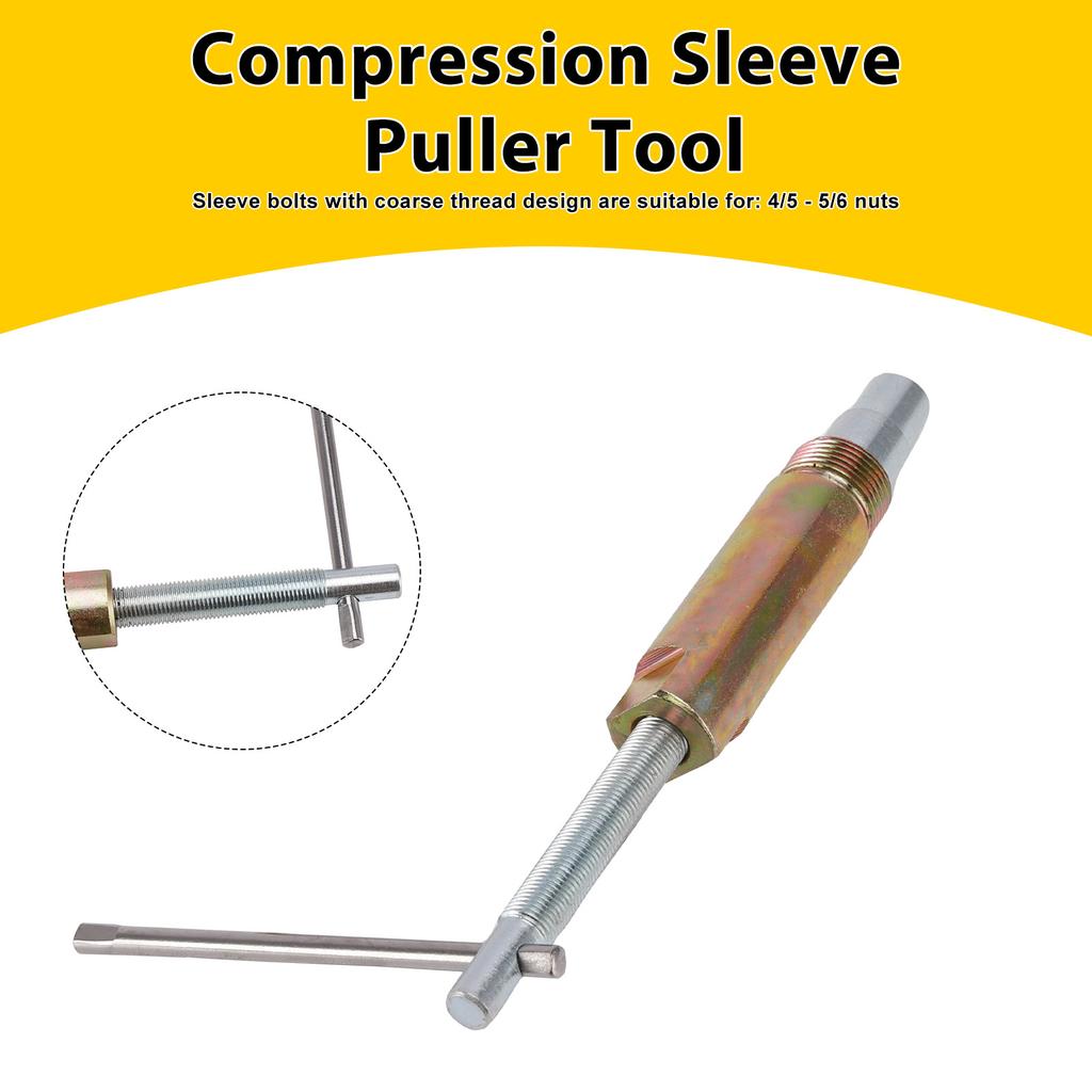 Compression Sleeve Puller Tool Pipe Nut & Ferrule Remover Plumbing Tool