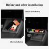 ALI1 Under Screen Storage Box for Tesla Model Y/3+ Highland Model Y juniper Central Control Hidden Storage Organizer Tray Accessories