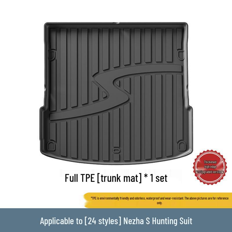 Custom TPE Floor Mats for Nezha S Hunting Armor: Dirt & Wear Resistant, Eco-Friendly, Fits 24 Models