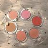 Fashion 6 Colors Blush Soymilk Matte Pearl Rouge Highlights To Trim Dish Long Lasting Base Repair Beauty Flowers Blush