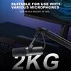 Universal Microphone Boom Arm Sturdy Desktop Stand Professional Grade Mic Stand  Podcasting