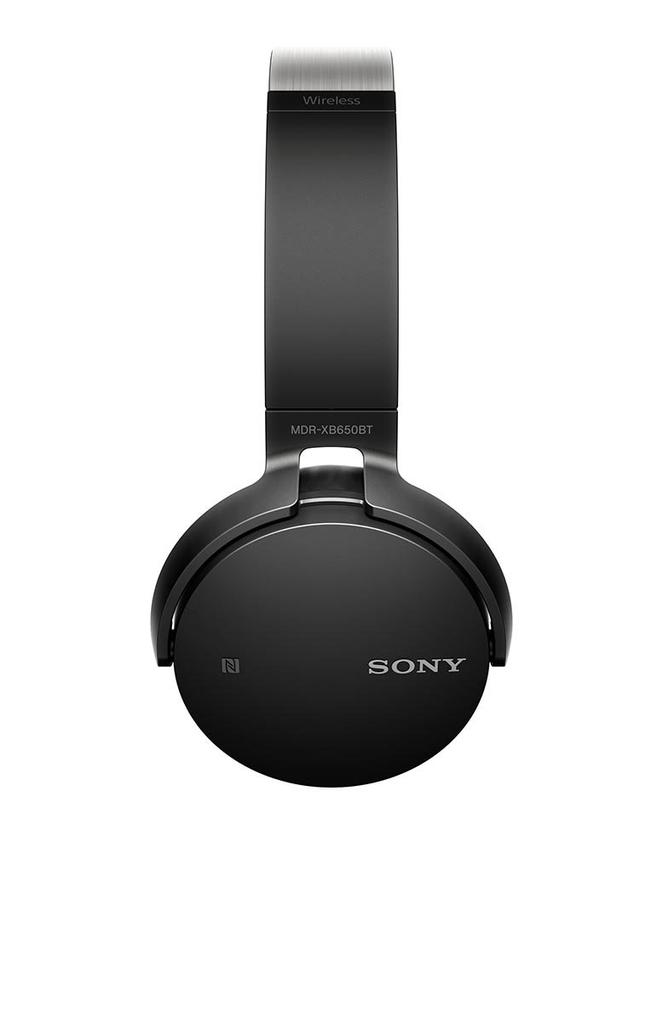 Sony Беспроводные наушники с глубоким басом, совместимые с Bluetooth, складные, черного цвета B MDR-XB650BT MDR-XB650BT