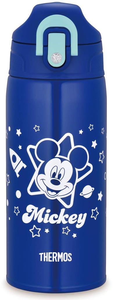 Термос для воды с вакуумной изоляцией Mickey Blue BL 2-Way 0.6L/0.63L FHO-601WFDS
