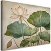 Canvas Print, Leaves Lilies Plants