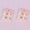 Girls' Mini Hair Clips 4pcs X 2p, a Popular Character In Korea