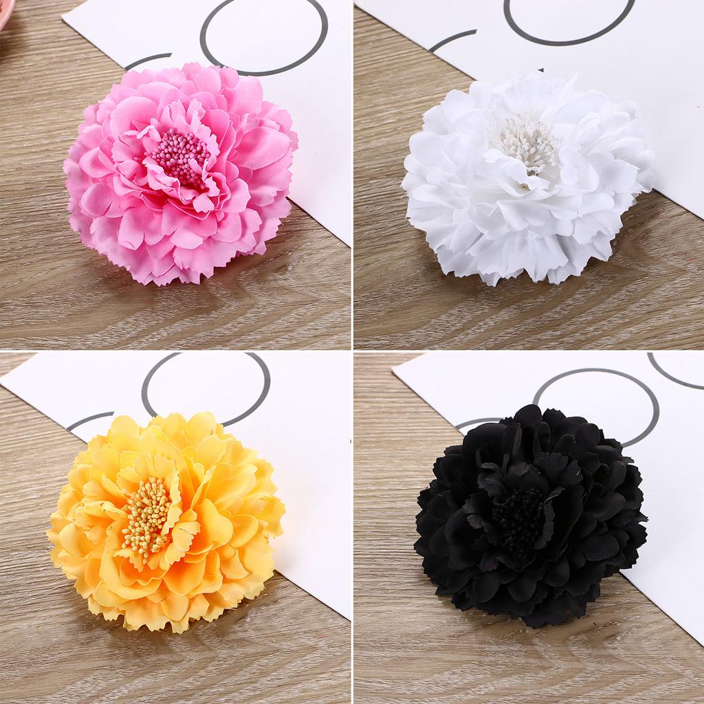 Тканевые заколки для волос с цветами, тканевые заколки с цветами, повязки на голову с искусственными цветами, головной убор, аксессуары для пляжной вечеринки для женщин