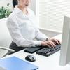 SANWA DIRECT Подставка под запястья для полноразмерных клавиатур, Клавиатура, Черный, 200-TOK009