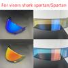 Визоры D-Skwal Для шлема shark spartan carbon Мотошлем Визоры Защита от УФ Визоры Аксессуары для мотошлема