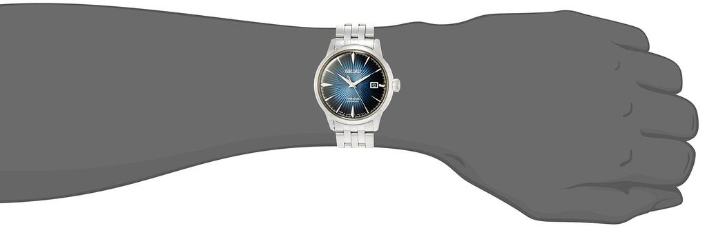 Часы Seiko Presage Cocktail Time Blue Moon Механические Автоматические Ручные SARY123 (Синий градиент) (с намоткой) Мужской