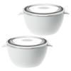 Buzz Stainless Steel Air Bowl + Insulating Lid, Mixed Colors, Set of 2, Popular Korean Parenting Items