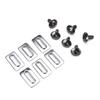 Bicycle Road Cleat Set With Abs Material For Cycling Shoes And Pedal Locking System