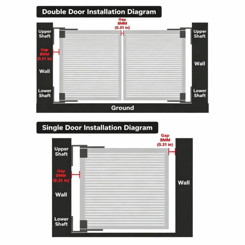 2pcs 270 Degree Rotation Rotating Pivot Hinge Black Left Right Door Hinge Door Hinge Kit  Cabinets