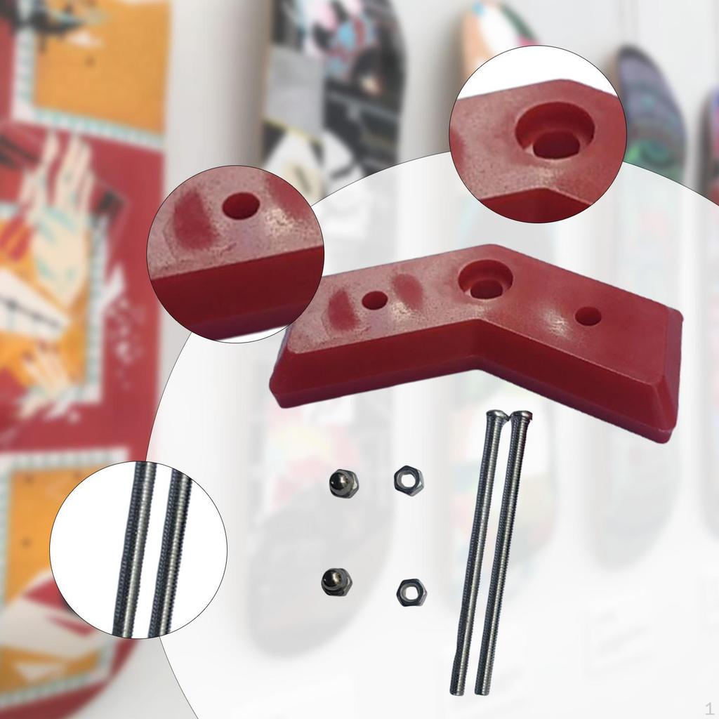 Стойка для скейтборда, Держатель для хранения, Инструмент для демонстрации лонгборда, Легко установить