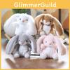 Rabbit Plush Cute Toy Keychain Pp Cotton Stuffed Bag Decor Gift For Kids Girls