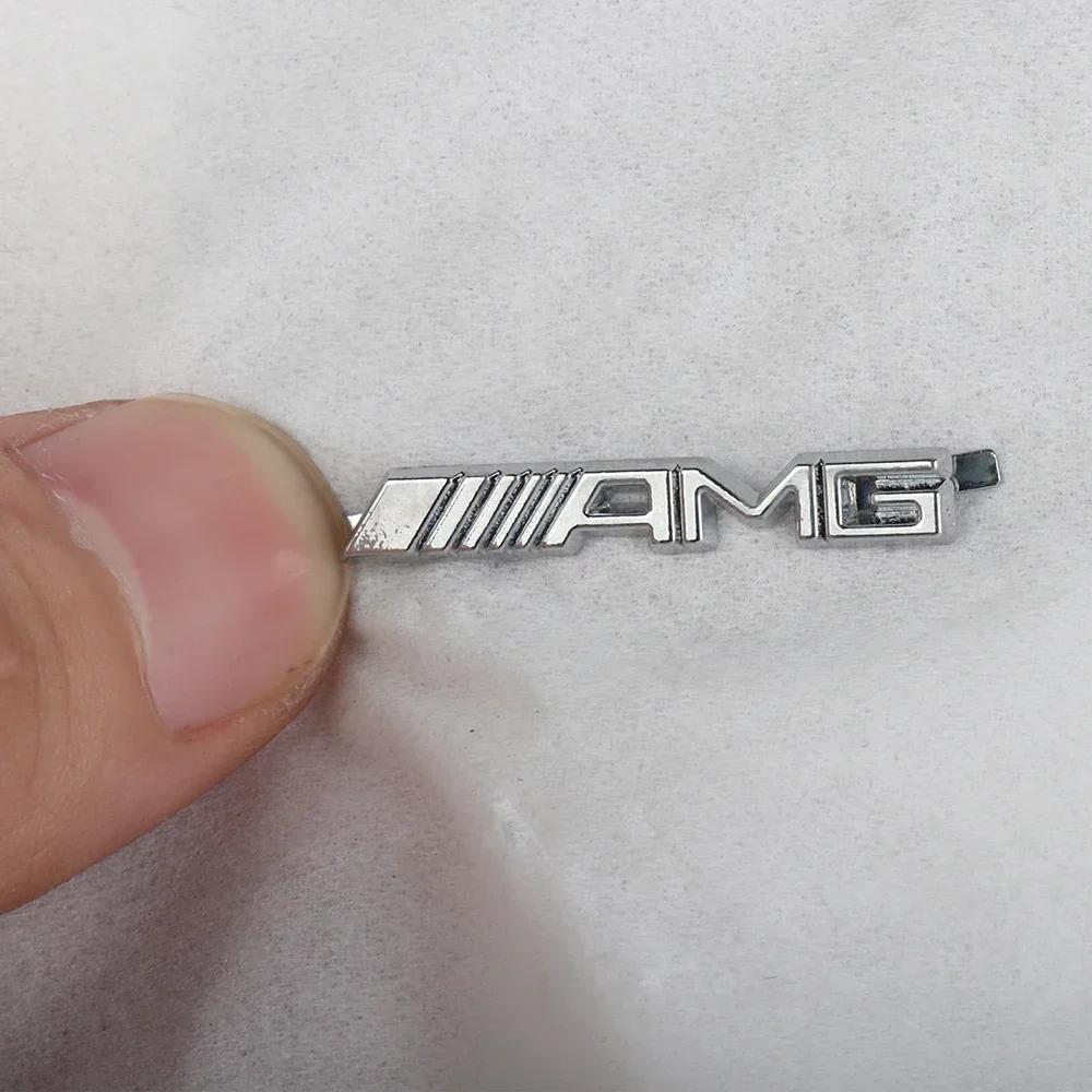 Car Sticker For Mercedes Benz 3D Metal Car Small Badge Decoration Goods Auto DIY Emblem Refit Accessories for Mercedes Benz AMG