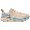 HOKA Clifton 9 Oak Alabaster Женские Кроссовки Кремовые 1127896-OKLB